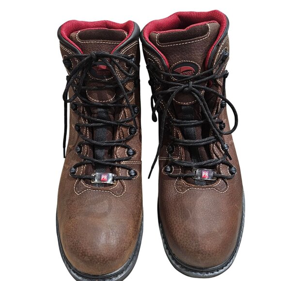 Avenger Mens XXWide Soft Toe Work Boots Size 17 Brown - Picture 1 of 6